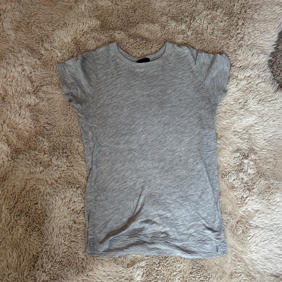 ATM Anthony Thomas Melillo Heather Gray Short Sleeve Tee - Picture 1 of 6